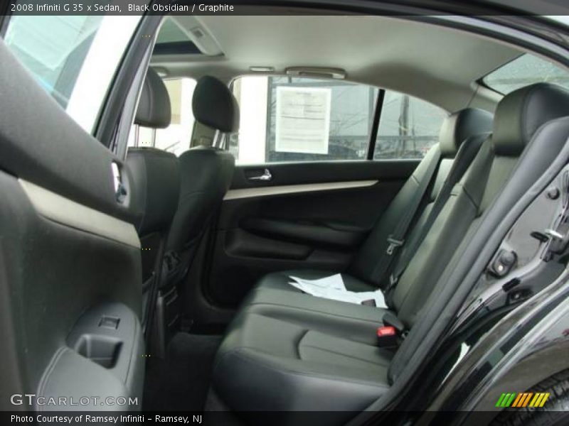 Black Obsidian / Graphite 2008 Infiniti G 35 x Sedan