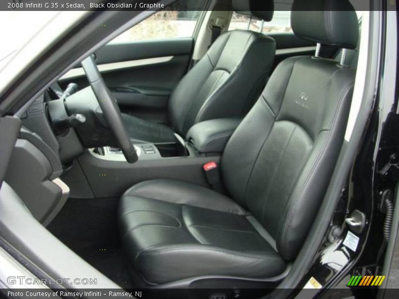 Black Obsidian / Graphite 2008 Infiniti G 35 x Sedan