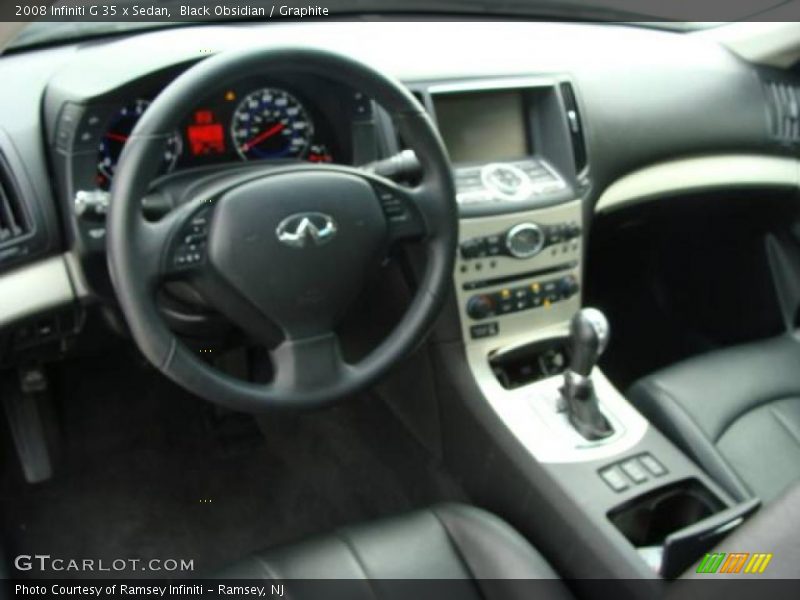 Black Obsidian / Graphite 2008 Infiniti G 35 x Sedan