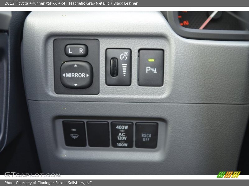 Controls of 2013 4Runner XSP-X 4x4