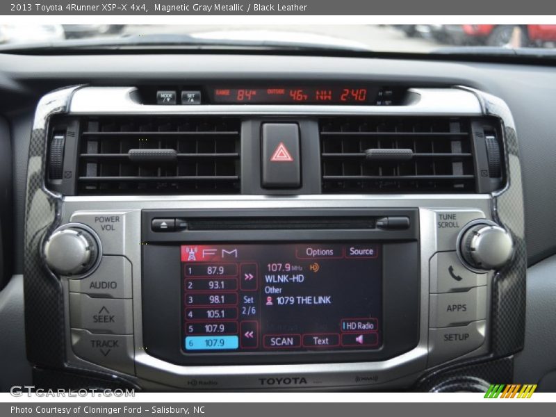 Audio System of 2013 4Runner XSP-X 4x4