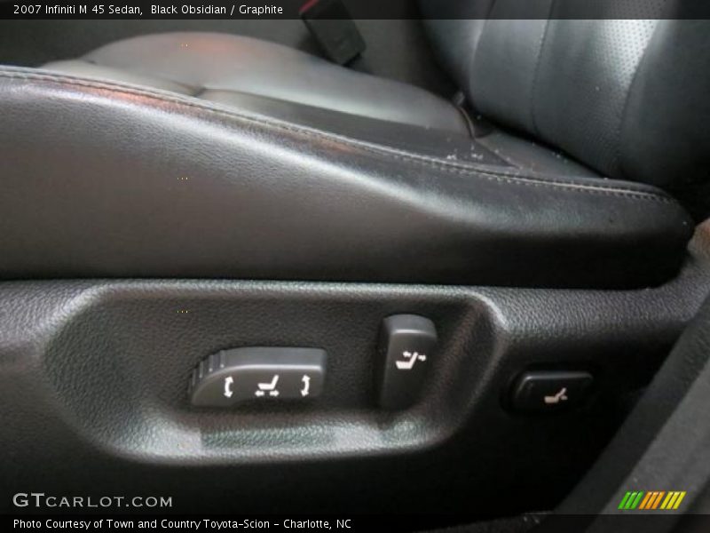Black Obsidian / Graphite 2007 Infiniti M 45 Sedan