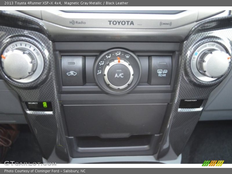 Controls of 2013 4Runner XSP-X 4x4