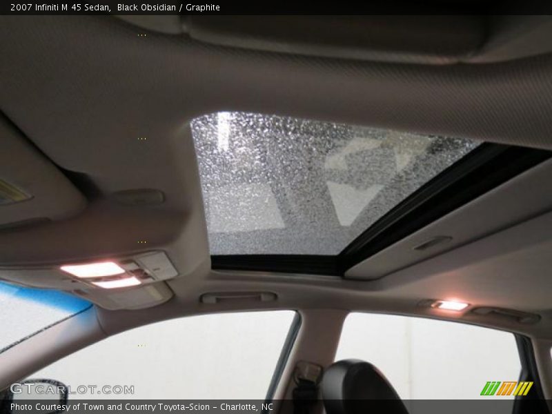 Black Obsidian / Graphite 2007 Infiniti M 45 Sedan