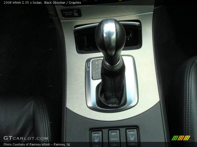 Black Obsidian / Graphite 2008 Infiniti G 35 x Sedan