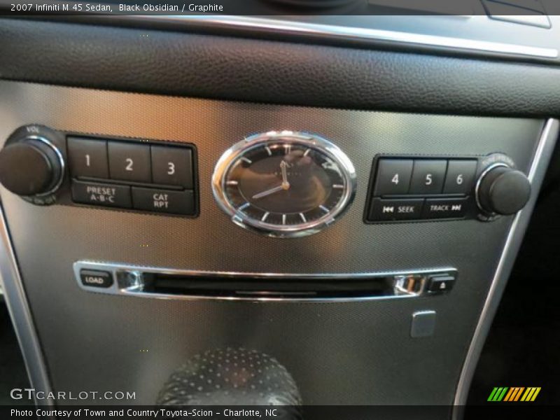 Black Obsidian / Graphite 2007 Infiniti M 45 Sedan