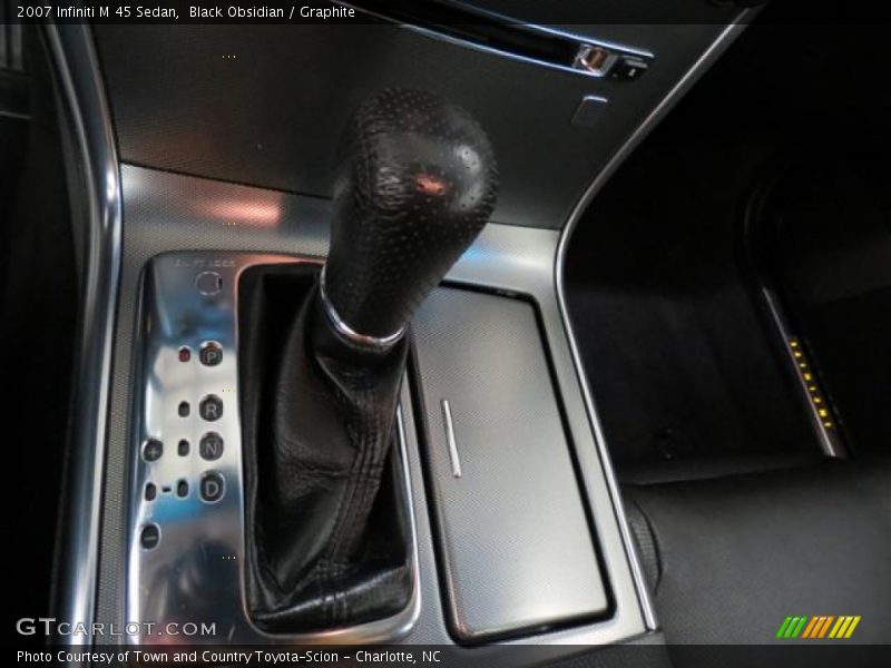Black Obsidian / Graphite 2007 Infiniti M 45 Sedan