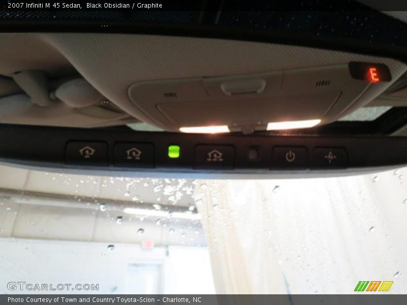 Black Obsidian / Graphite 2007 Infiniti M 45 Sedan
