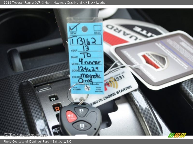 Magnetic Gray Metallic / Black Leather 2013 Toyota 4Runner XSP-X 4x4