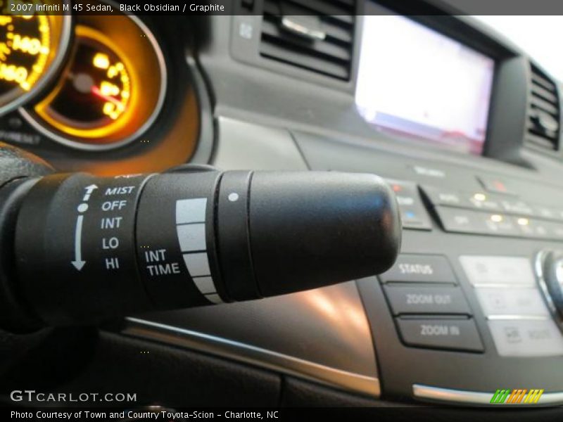 Black Obsidian / Graphite 2007 Infiniti M 45 Sedan