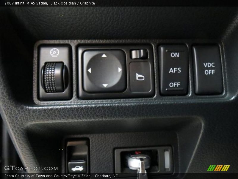 Black Obsidian / Graphite 2007 Infiniti M 45 Sedan