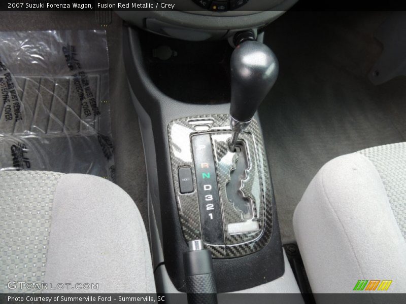Fusion Red Metallic / Grey 2007 Suzuki Forenza Wagon