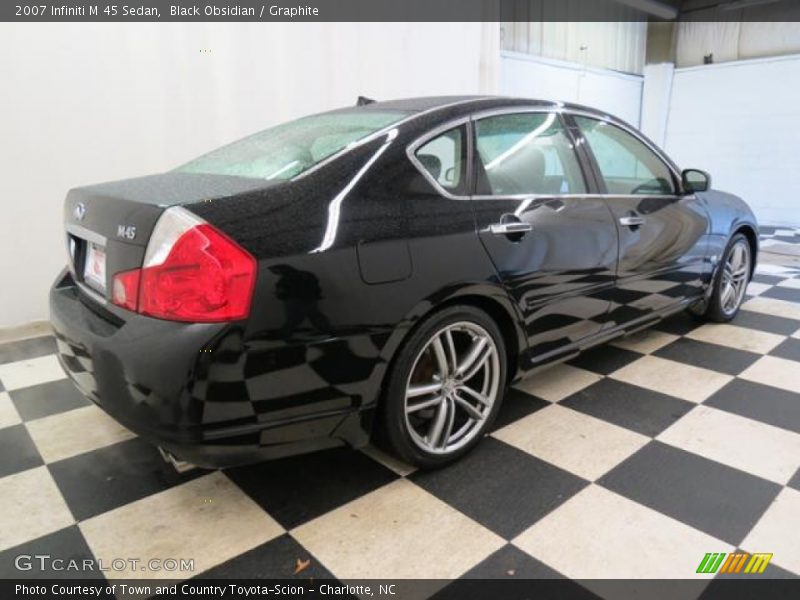 Black Obsidian / Graphite 2007 Infiniti M 45 Sedan