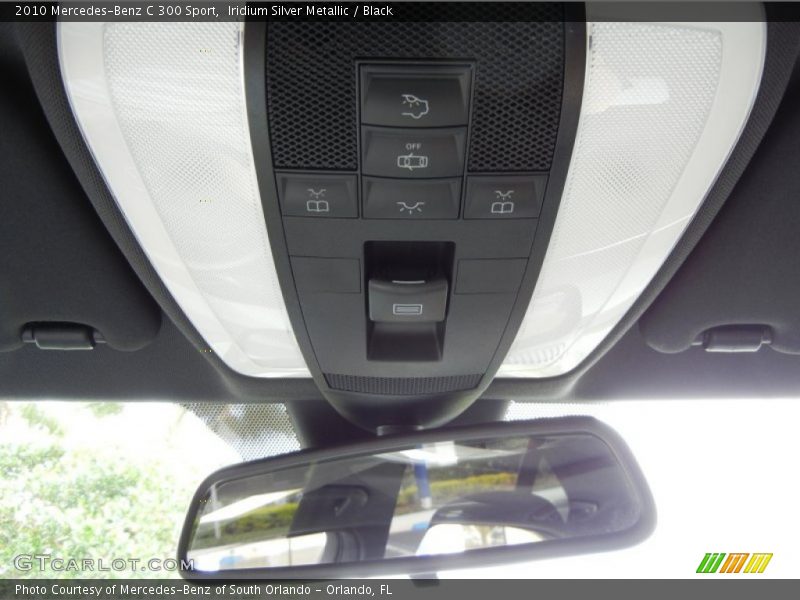 Iridium Silver Metallic / Black 2010 Mercedes-Benz C 300 Sport
