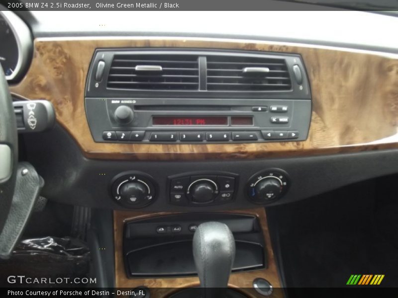 Controls of 2005 Z4 2.5i Roadster