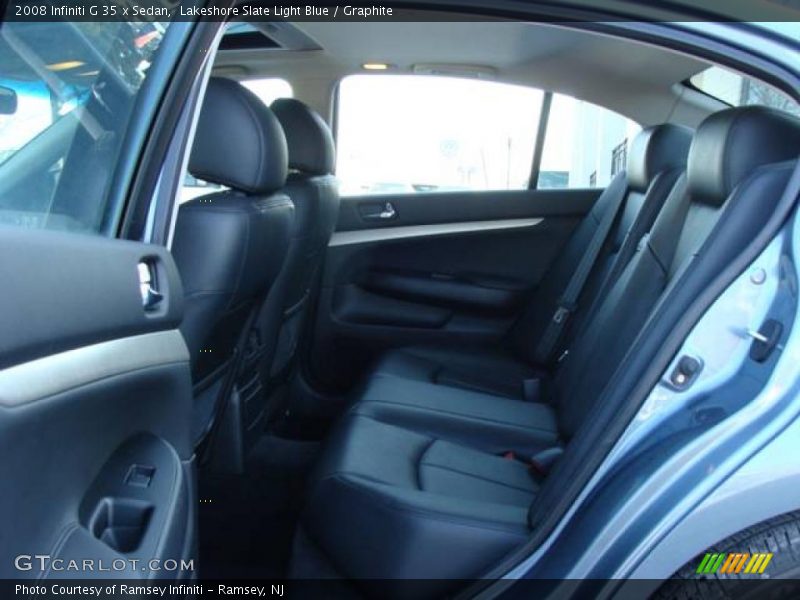 Lakeshore Slate Light Blue / Graphite 2008 Infiniti G 35 x Sedan