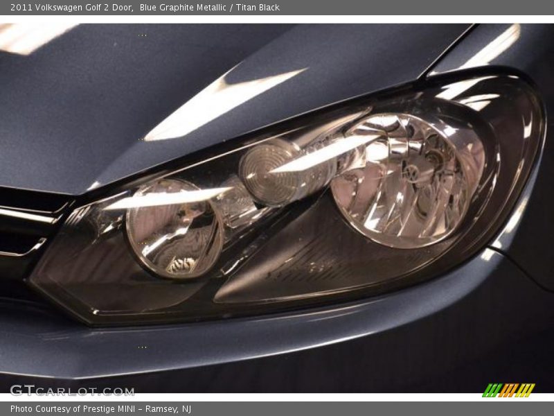Blue Graphite Metallic / Titan Black 2011 Volkswagen Golf 2 Door