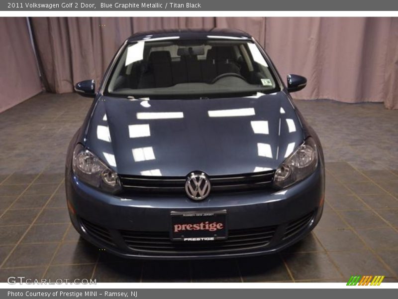 Blue Graphite Metallic / Titan Black 2011 Volkswagen Golf 2 Door