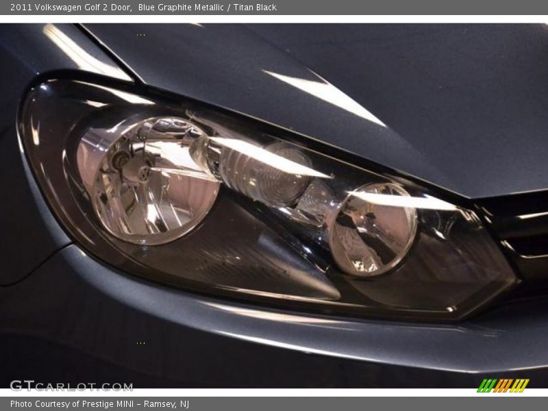 Blue Graphite Metallic / Titan Black 2011 Volkswagen Golf 2 Door