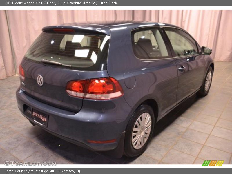 Blue Graphite Metallic / Titan Black 2011 Volkswagen Golf 2 Door