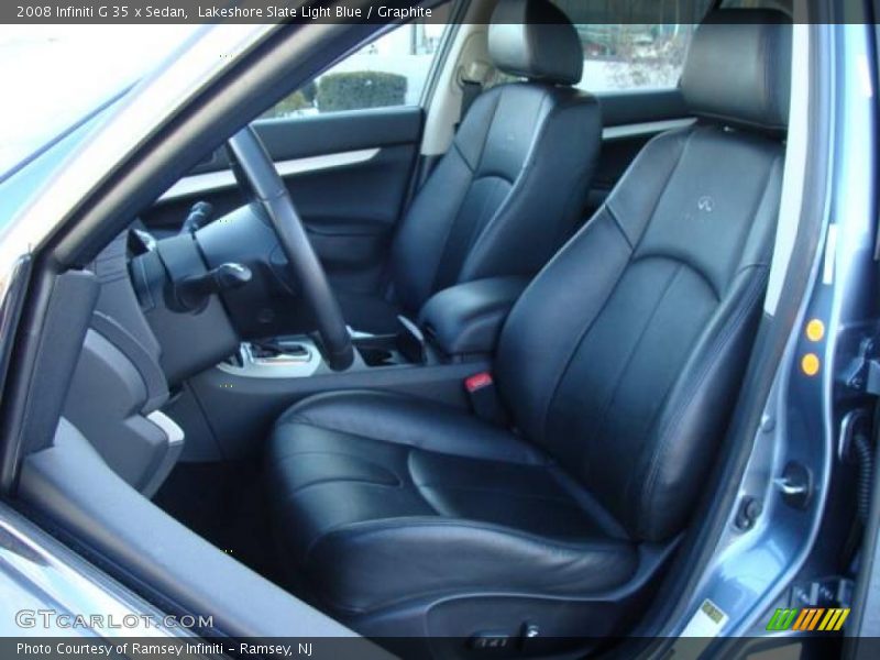 Lakeshore Slate Light Blue / Graphite 2008 Infiniti G 35 x Sedan