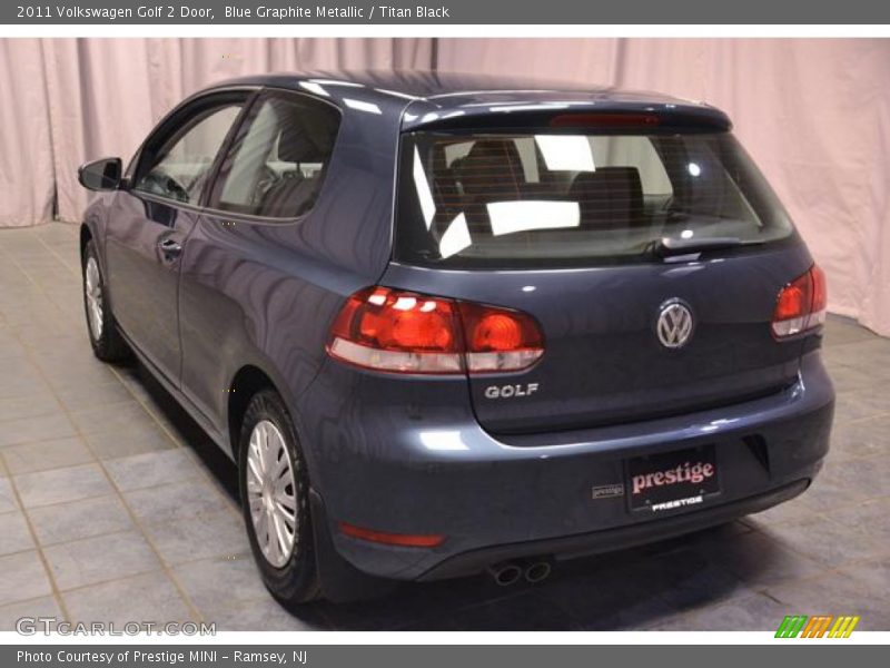 Blue Graphite Metallic / Titan Black 2011 Volkswagen Golf 2 Door