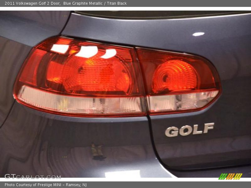 Blue Graphite Metallic / Titan Black 2011 Volkswagen Golf 2 Door