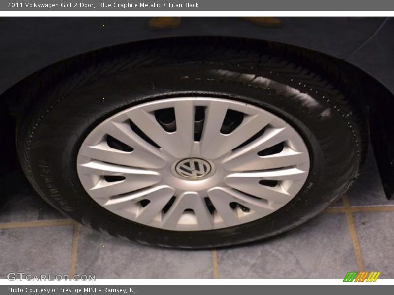 Blue Graphite Metallic / Titan Black 2011 Volkswagen Golf 2 Door