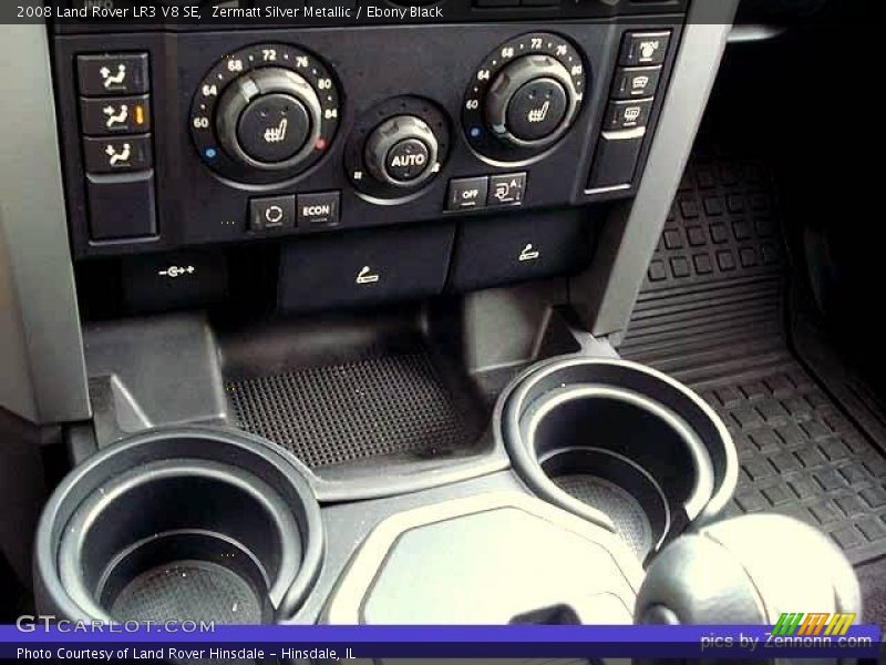 Zermatt Silver Metallic / Ebony Black 2008 Land Rover LR3 V8 SE