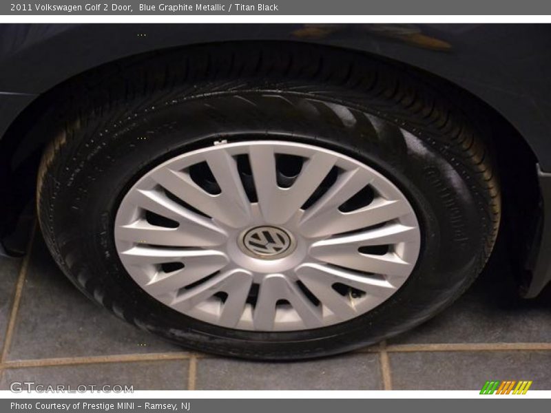 Blue Graphite Metallic / Titan Black 2011 Volkswagen Golf 2 Door