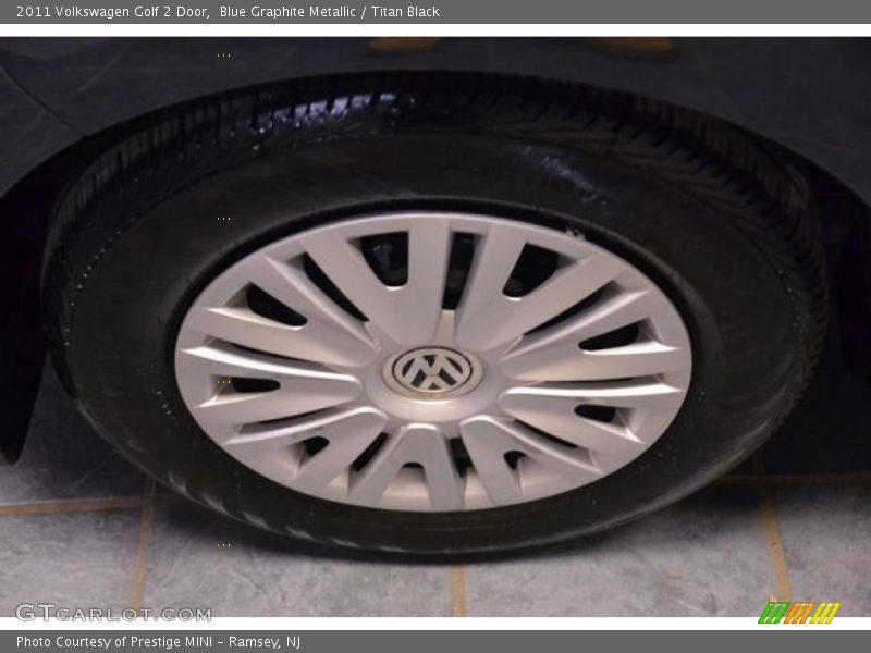 Blue Graphite Metallic / Titan Black 2011 Volkswagen Golf 2 Door