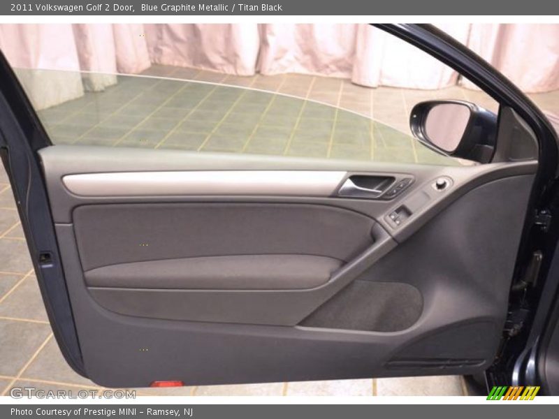 Blue Graphite Metallic / Titan Black 2011 Volkswagen Golf 2 Door