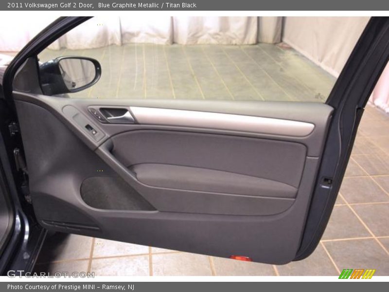 Blue Graphite Metallic / Titan Black 2011 Volkswagen Golf 2 Door