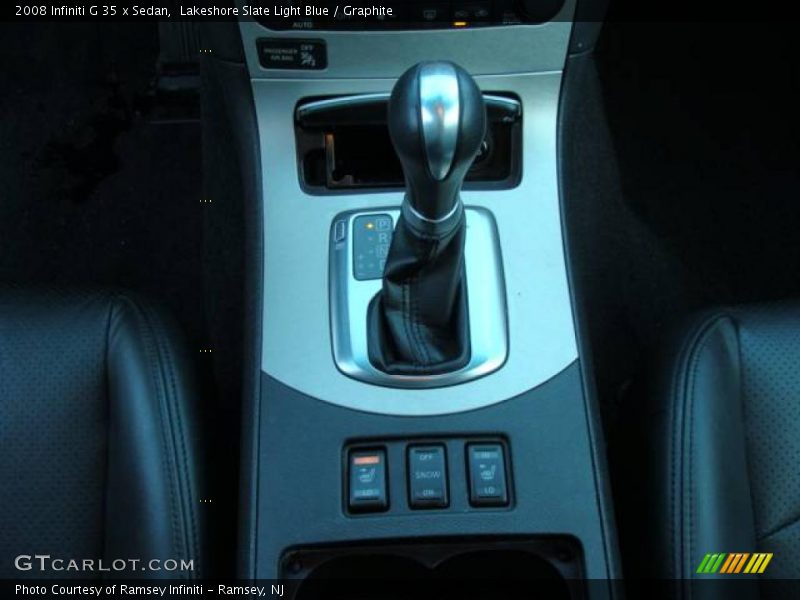 Lakeshore Slate Light Blue / Graphite 2008 Infiniti G 35 x Sedan