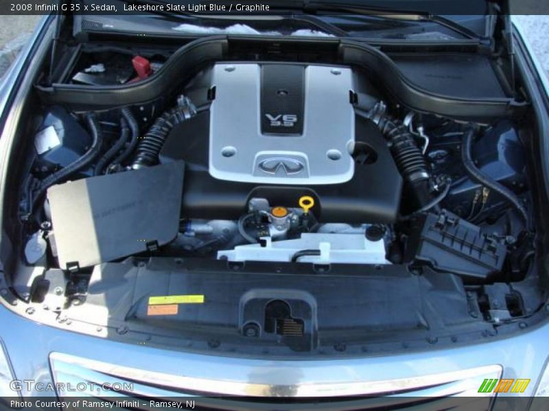Lakeshore Slate Light Blue / Graphite 2008 Infiniti G 35 x Sedan