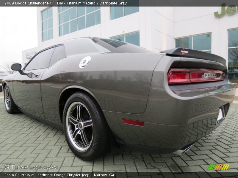 Dark Titanium Metallic / Dark Slate Gray 2009 Dodge Challenger R/T