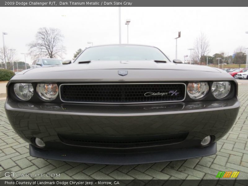 Dark Titanium Metallic / Dark Slate Gray 2009 Dodge Challenger R/T