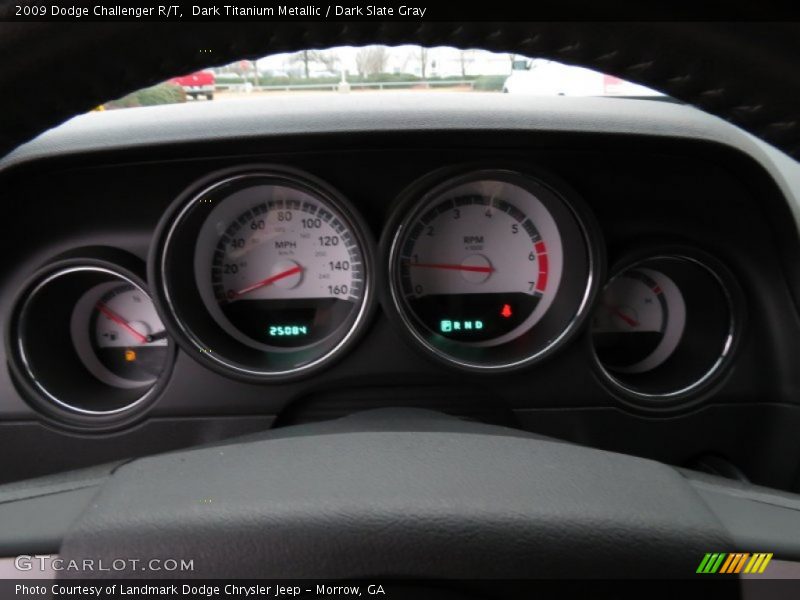 Dark Titanium Metallic / Dark Slate Gray 2009 Dodge Challenger R/T