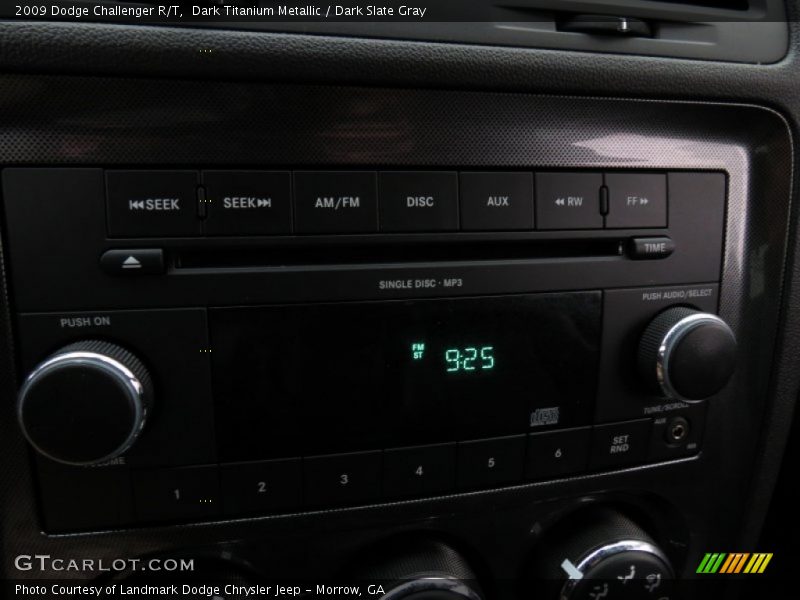 Dark Titanium Metallic / Dark Slate Gray 2009 Dodge Challenger R/T