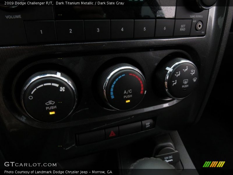 Dark Titanium Metallic / Dark Slate Gray 2009 Dodge Challenger R/T