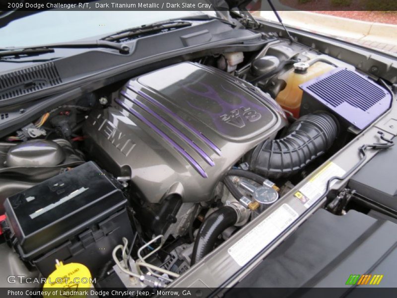 Dark Titanium Metallic / Dark Slate Gray 2009 Dodge Challenger R/T