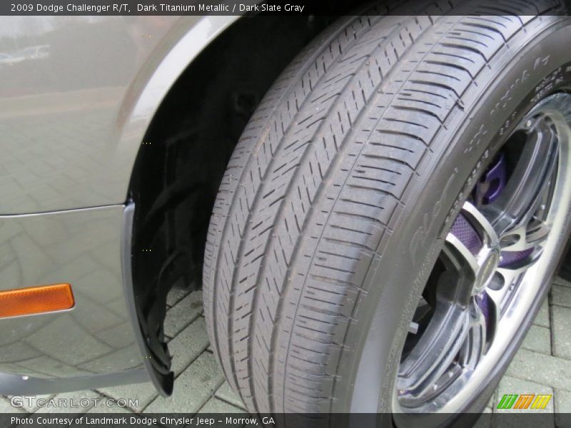 Dark Titanium Metallic / Dark Slate Gray 2009 Dodge Challenger R/T