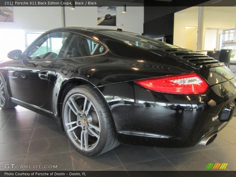 Black / Black 2012 Porsche 911 Black Edition Coupe