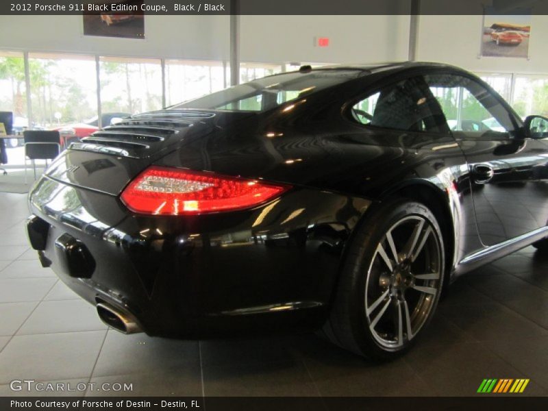 Black / Black 2012 Porsche 911 Black Edition Coupe
