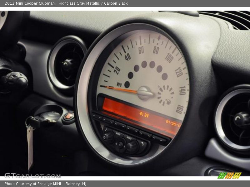 Highclass Gray Metallic / Carbon Black 2012 Mini Cooper Clubman