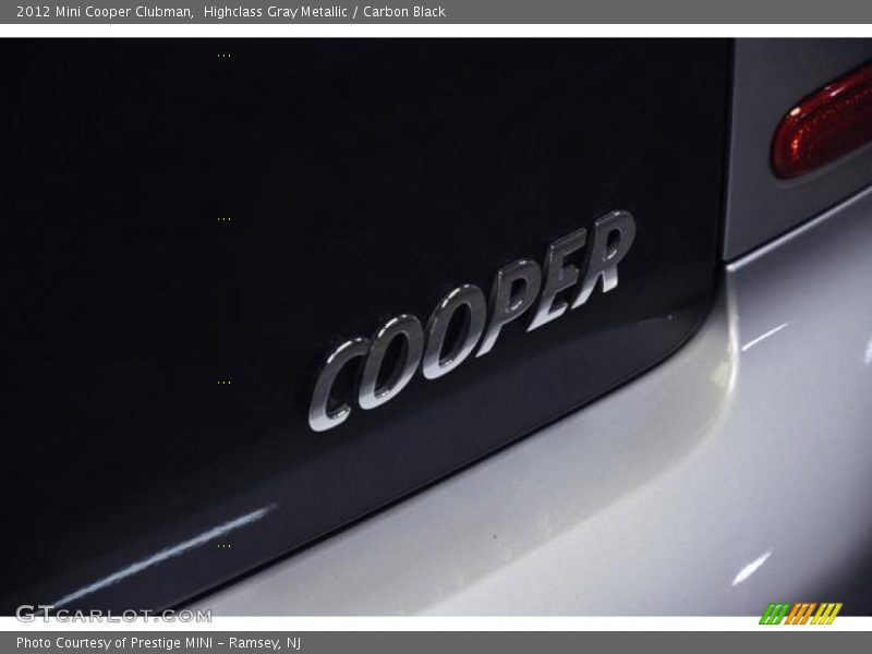 Highclass Gray Metallic / Carbon Black 2012 Mini Cooper Clubman