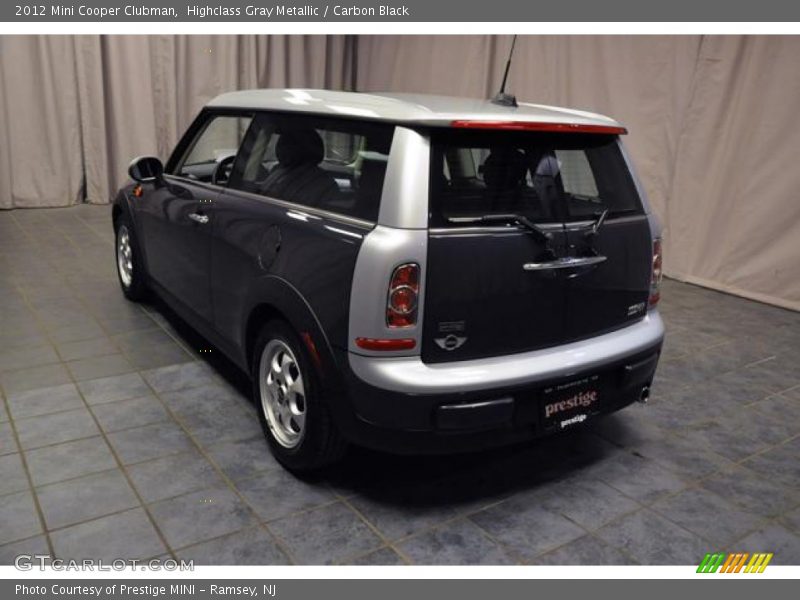 Highclass Gray Metallic / Carbon Black 2012 Mini Cooper Clubman