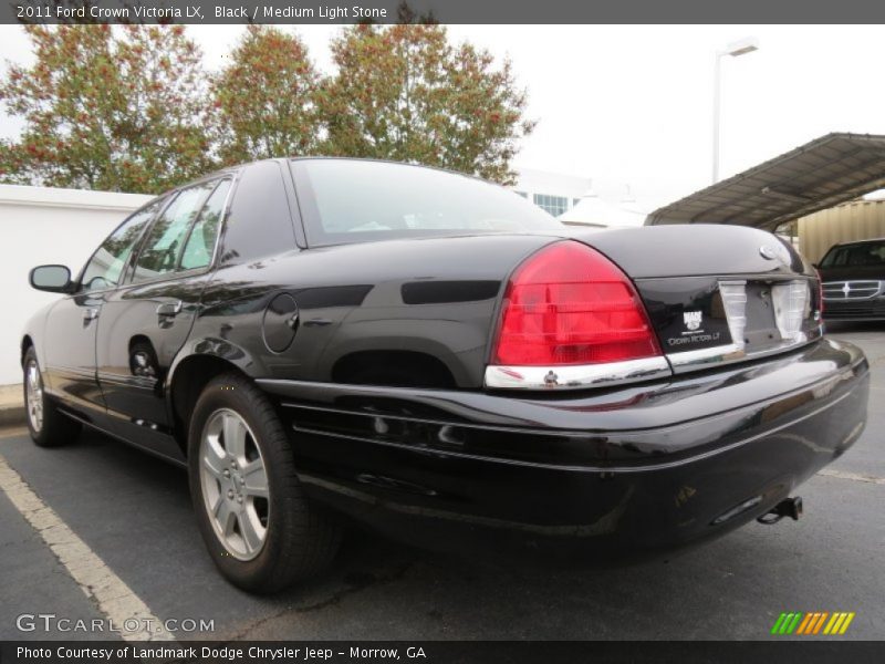 Black / Medium Light Stone 2011 Ford Crown Victoria LX