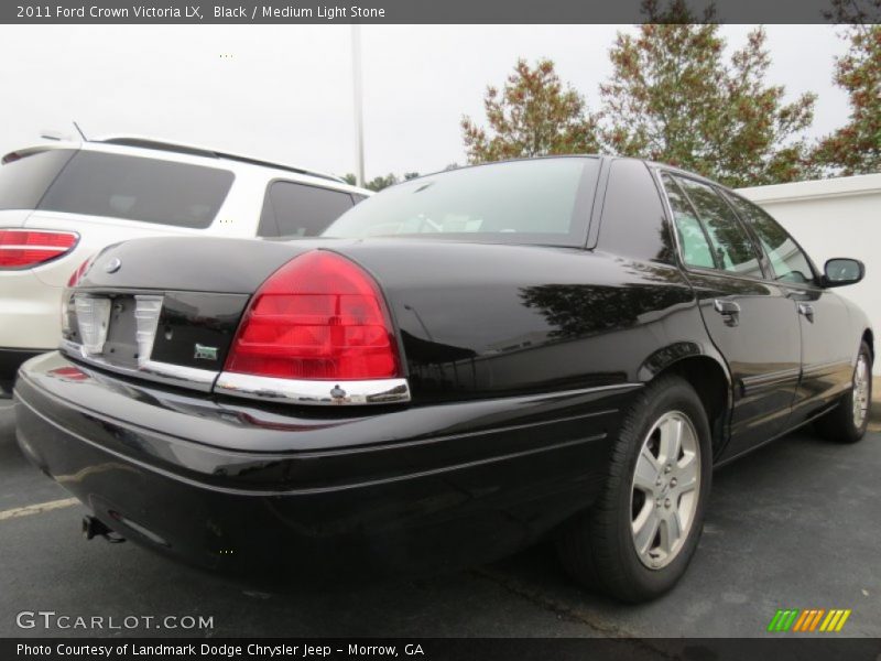 Black / Medium Light Stone 2011 Ford Crown Victoria LX