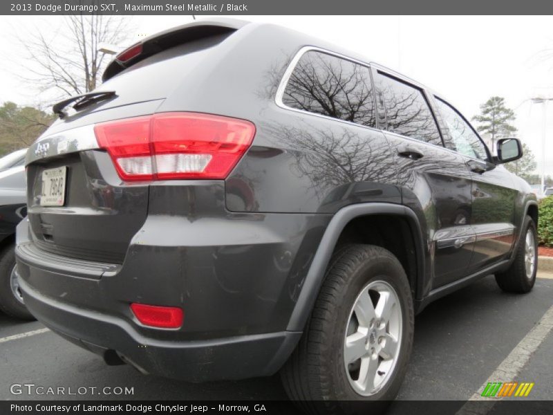 Maximum Steel Metallic / Black 2013 Dodge Durango SXT